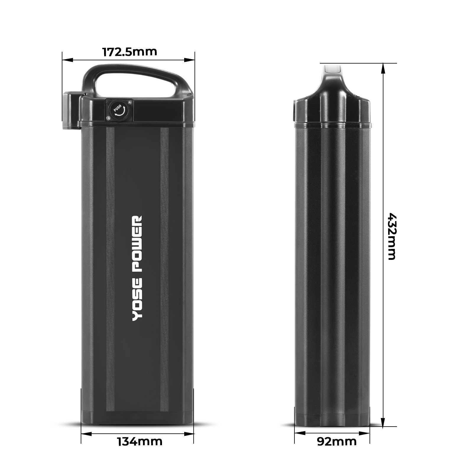 48V 22.5Ah(1082Wh) Electric Bike Lithium Battery Fit for Heybike Explore Battery