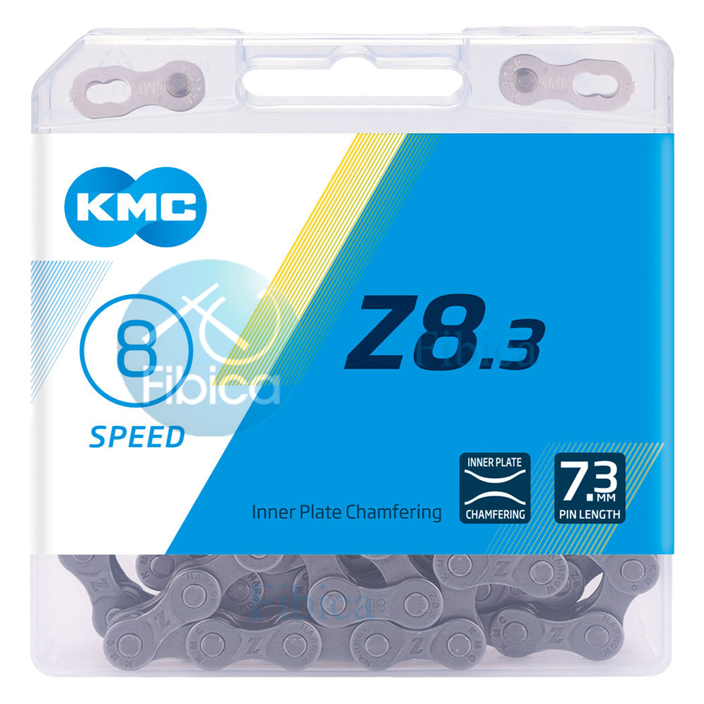NEW KMC Z8.3 7-8-SPEED CHAIN 116 LINK Expeditious shifting