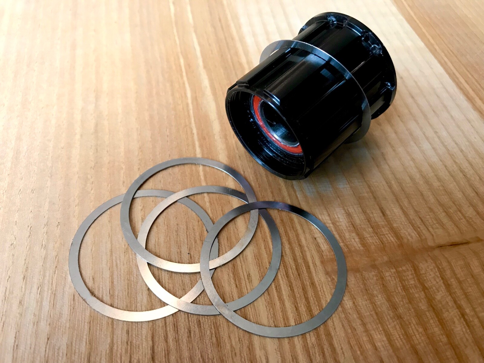 Kassette edelstahl distanzsheiben 0,2mm, 5 stück