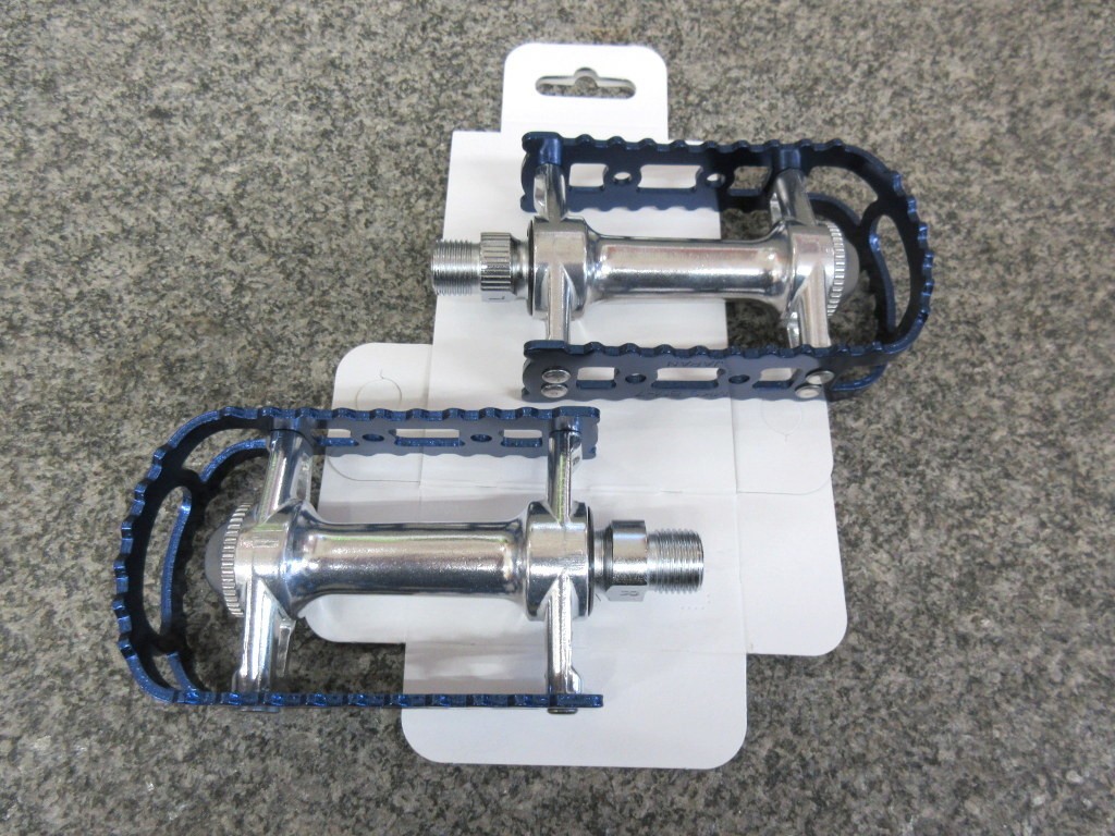 MKS Mikashima Pedal BM-7 Blue 9/16 Axis Unused BMX/MTB/Pisto