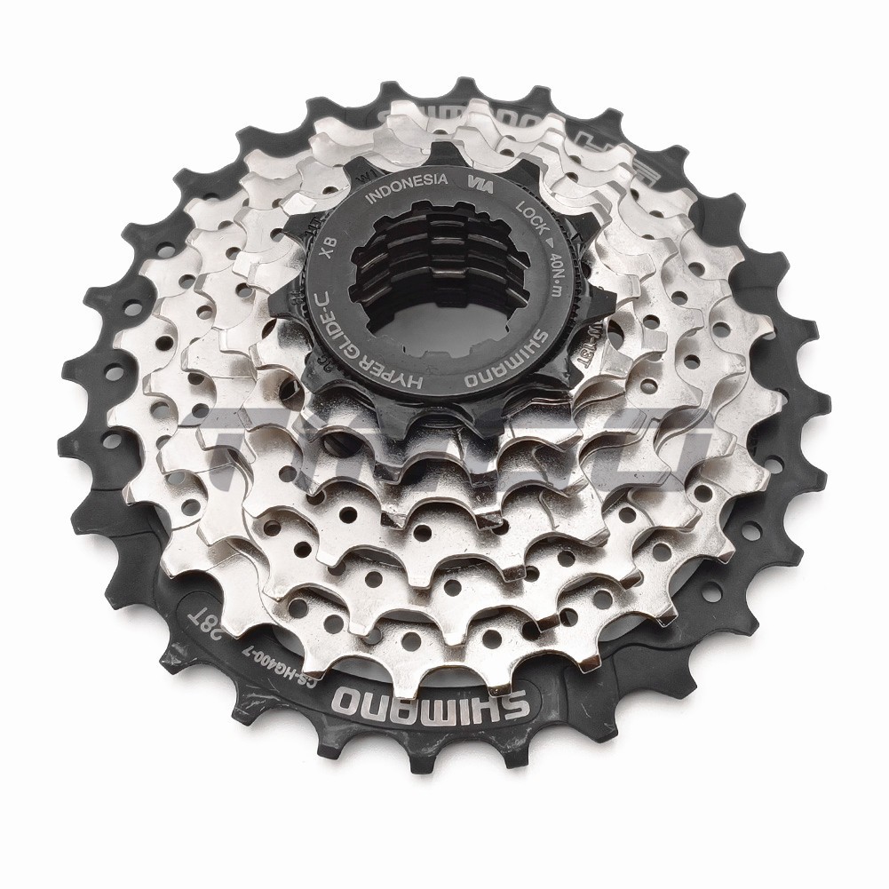 Shimano CS-HG400-7 7 Speed Cassette Sprocket HYPERGLIDE 11-28T New HG41-7