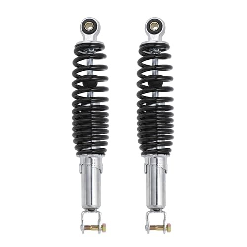 Minho Motorcycle Dual Rear Shock Absorbers with Adjustable Spring Preload 290mm