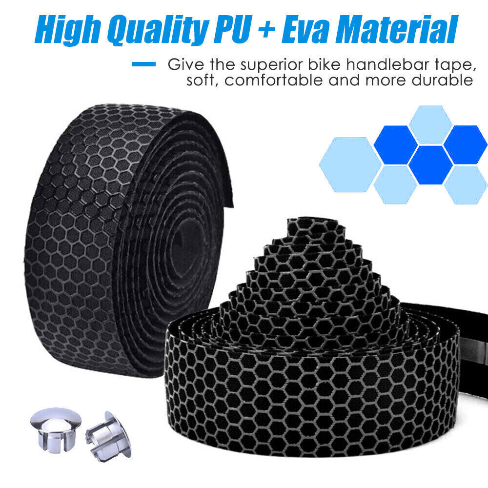 Bicycle Handlebar Tape Cycling Road Bike Soft EVA Non-Slip Handle Bar Wrap Strap