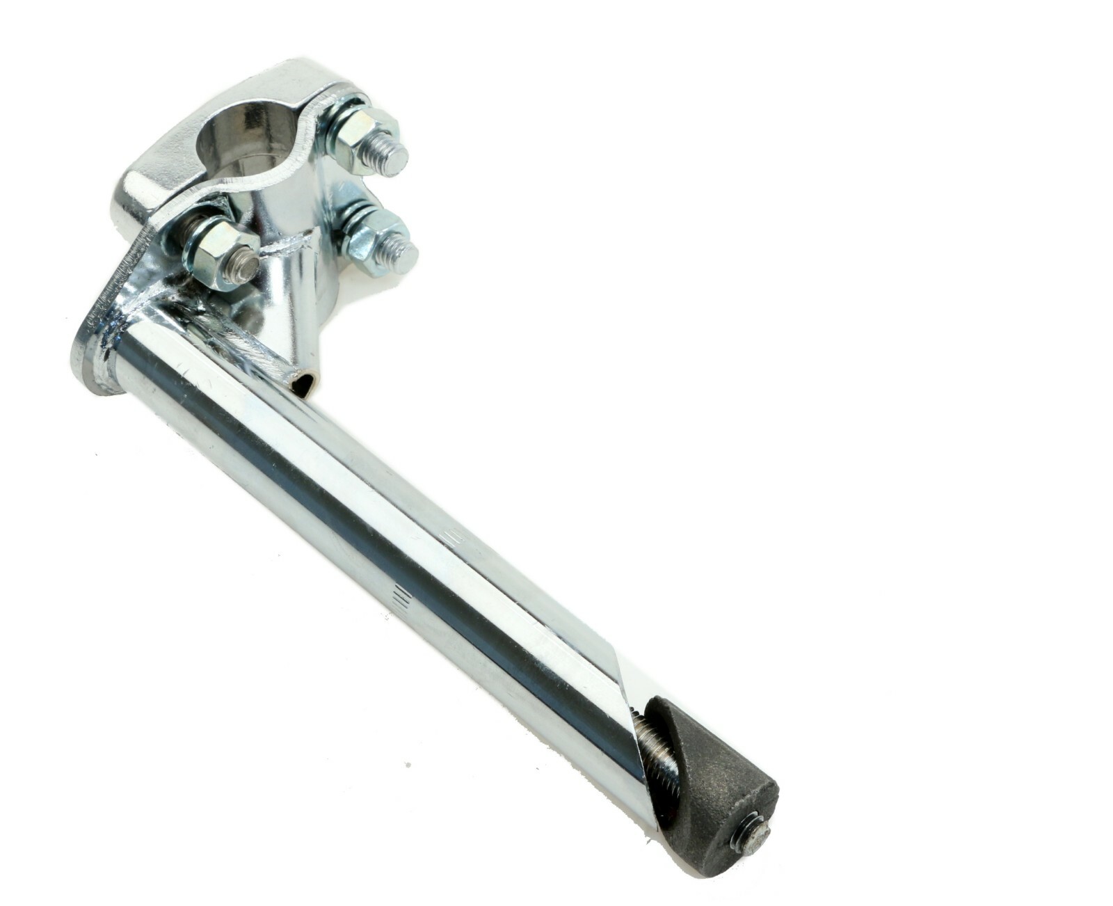 BMX MX-3 Quill Stem 40mm 22.2mm Steel w/ Alloy Cap Silver 21.1mm NOS Shelfwear