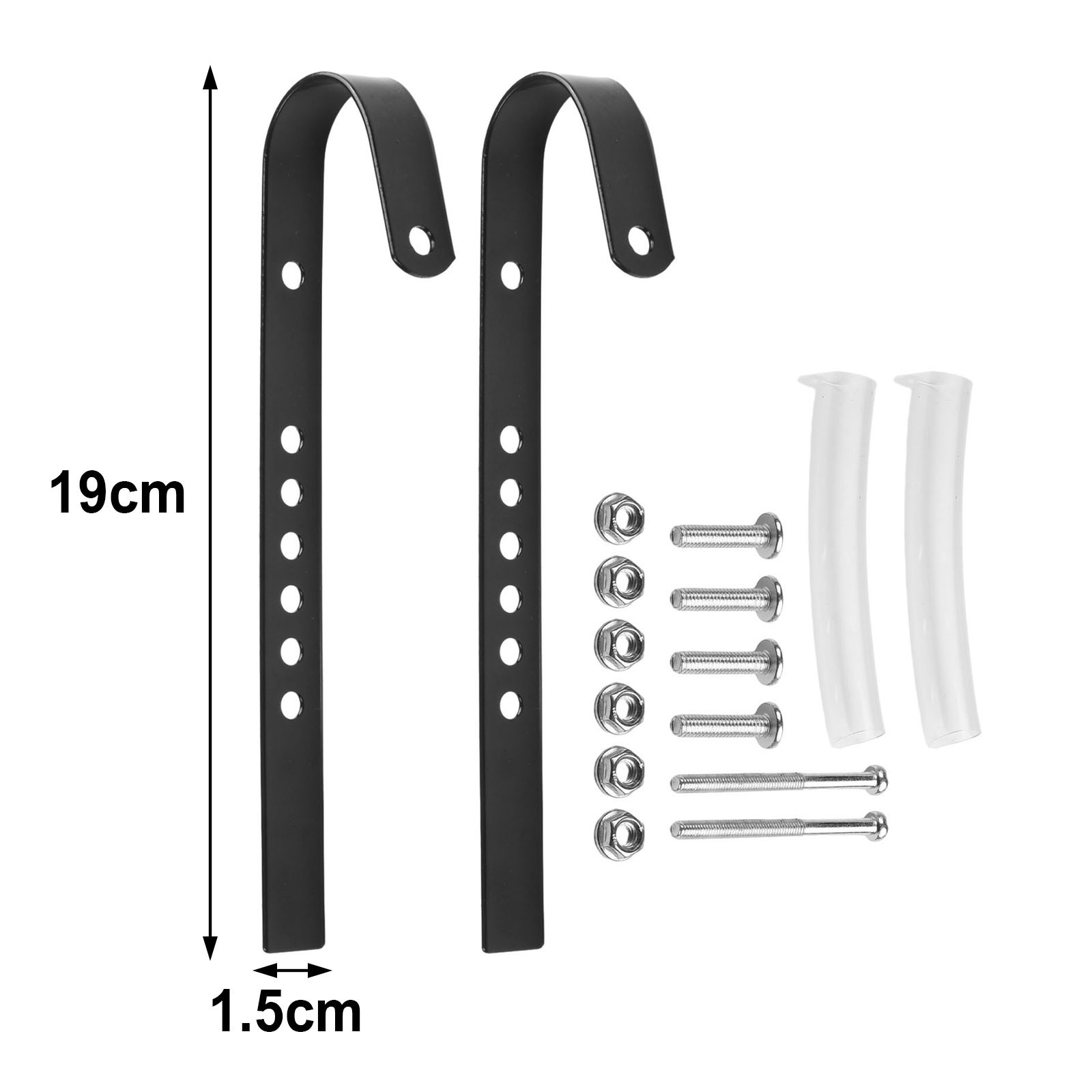 Heavy Duty Hooks for Scooter Bike Front Baskets Stable and Secure Attachment
