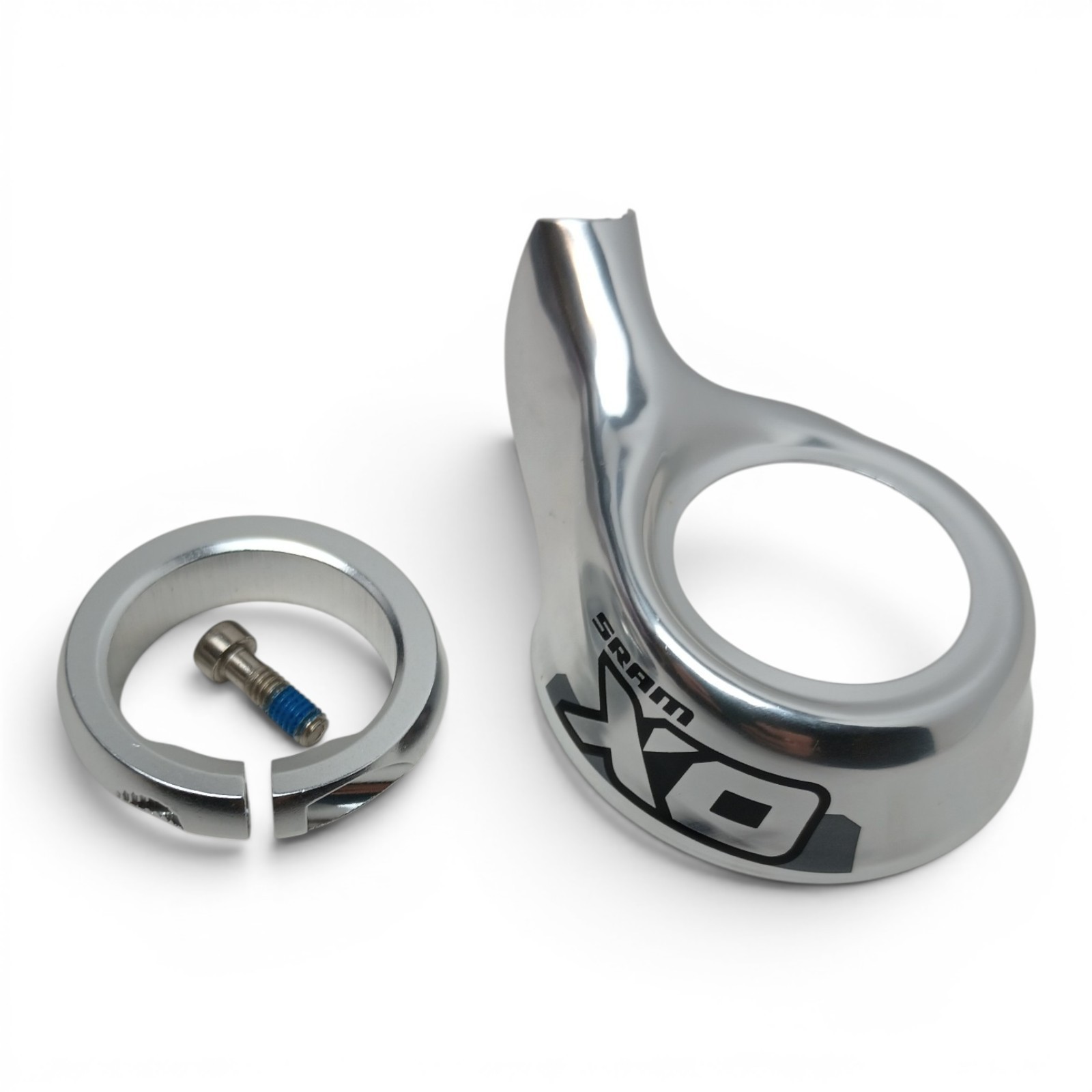 SRAM XO Grip shifter Front Silver Cover Clamp 11.7018.008.001
