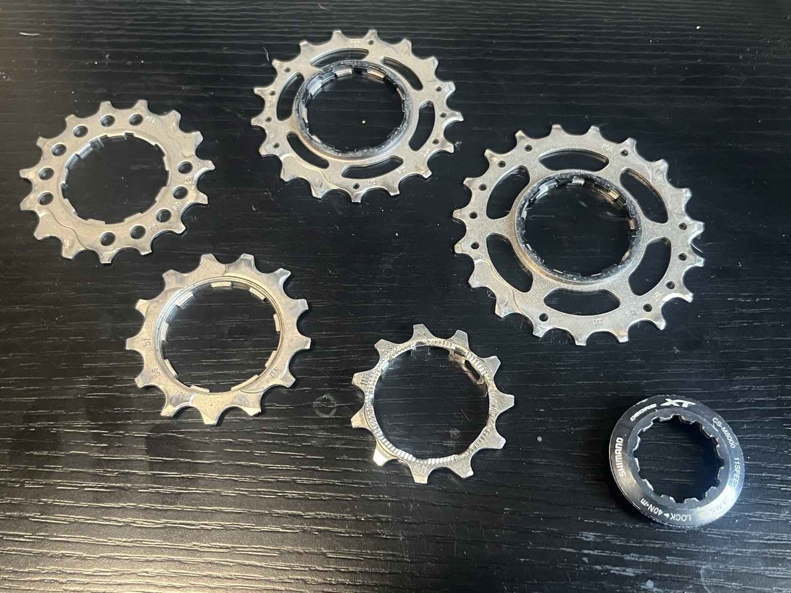 Shimano Deore XT CS-M8000 11-Speed MTB Cassette 11-42T w/ Lockring