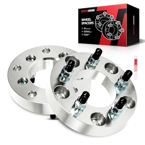 5×5.5 to 5×4.75 Wheel 5×5.5″ to 5×4.75″/87.2mm/1/2″x20/31.8mm/2pcs Silver
