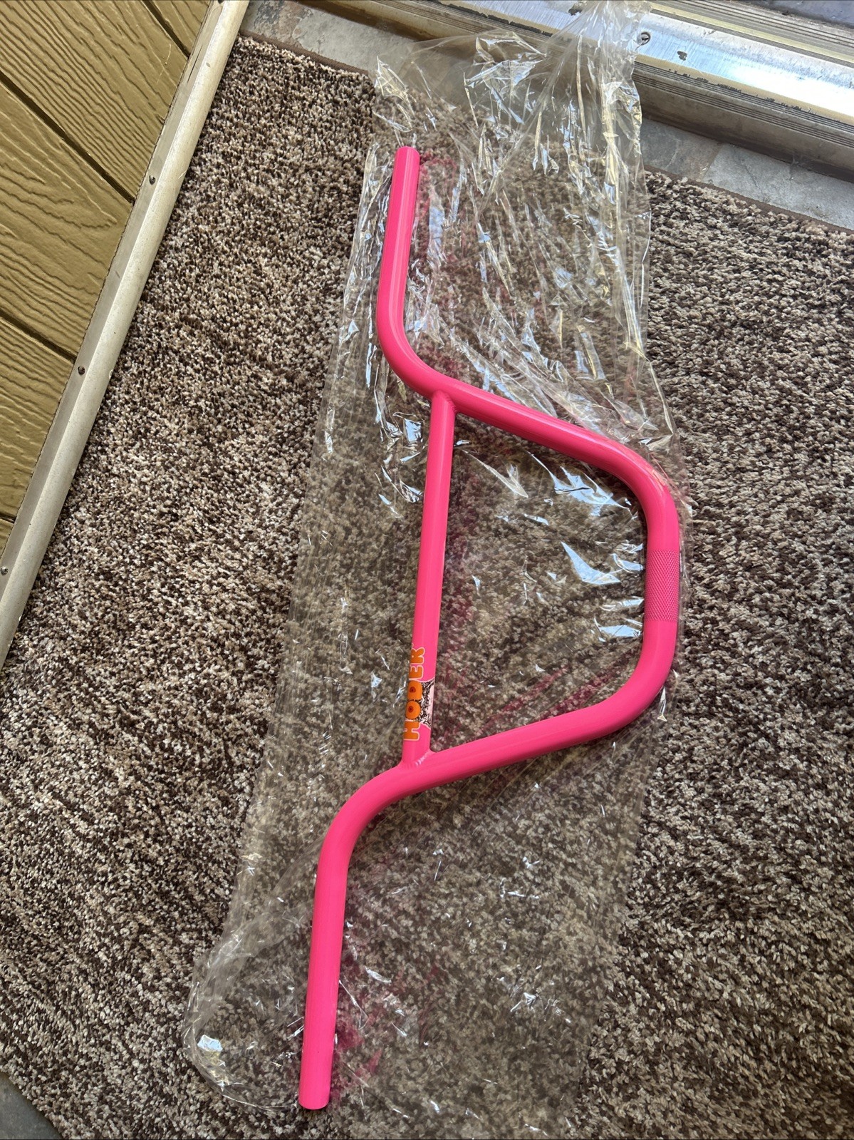 S&M Hoder High Bars (Mike Hoder) (Hot Pink) 9” BMX Bike Handlebar S&M Bikes