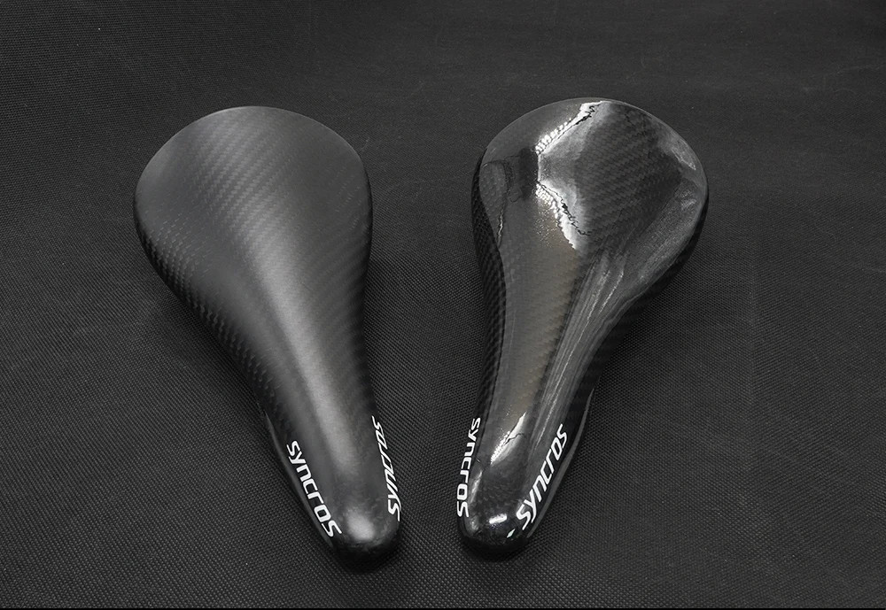 Road Bicycle Carbon Saddle Seamless Aerodynamic/ergonomic Synthetic Design Seat