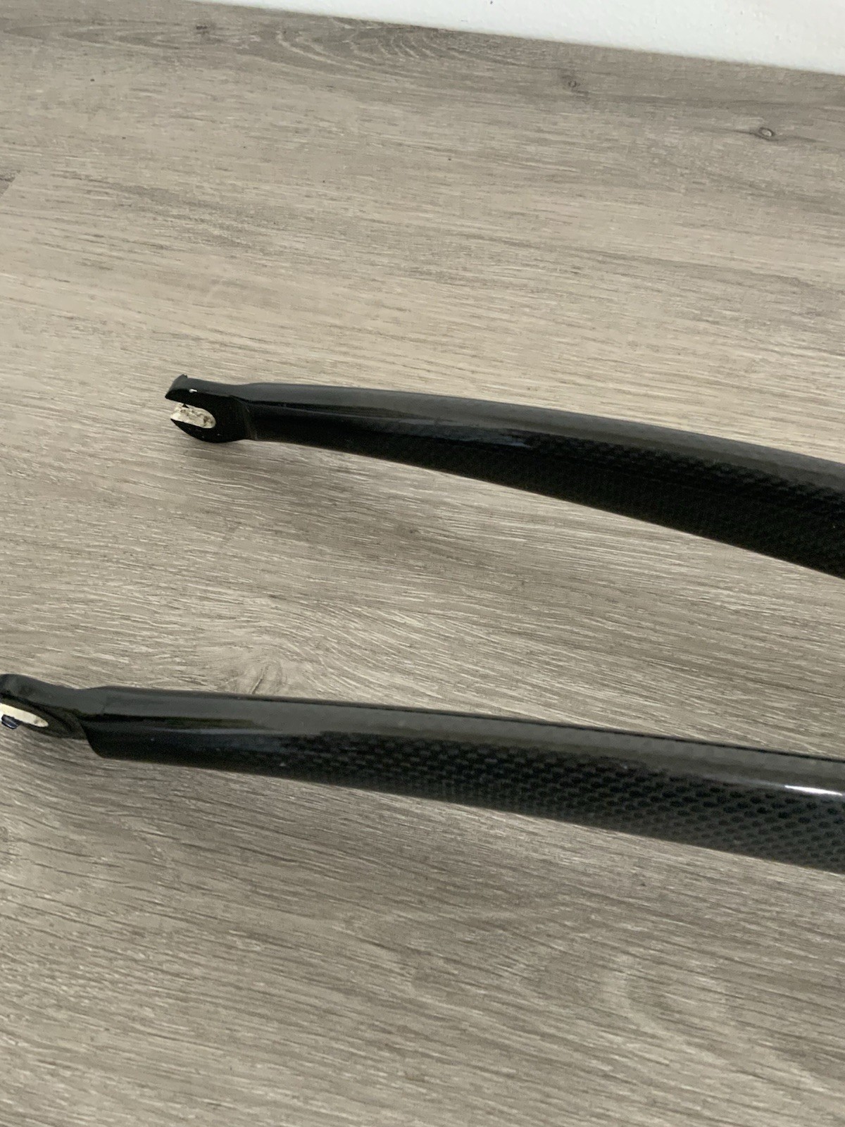 WEYLESS CARBON FORK 700C 1 1/8 INCH THREADLESS 267 MM TUBE 520 GRAMS