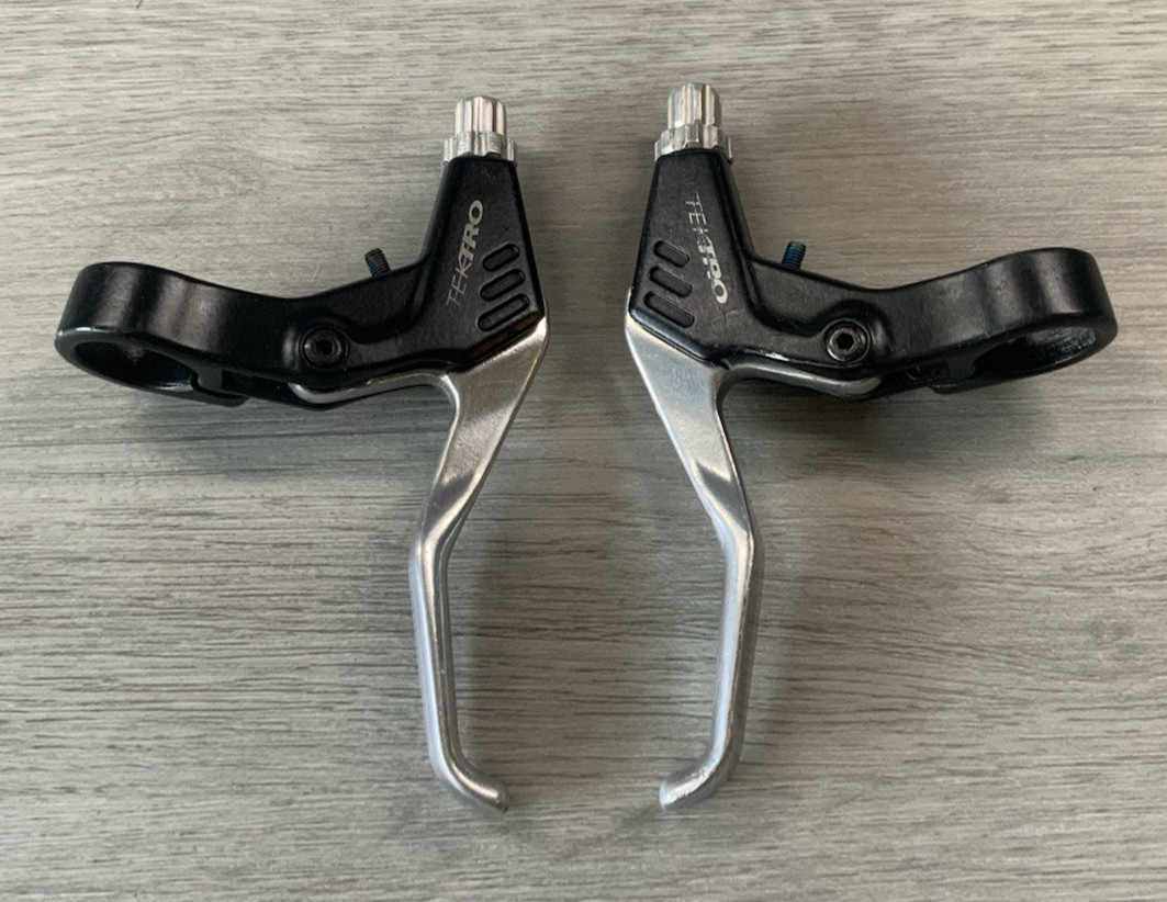 TEKTRO BRAKE LEVERS SET OF (2) 22.2 MM CLAMP BLACK