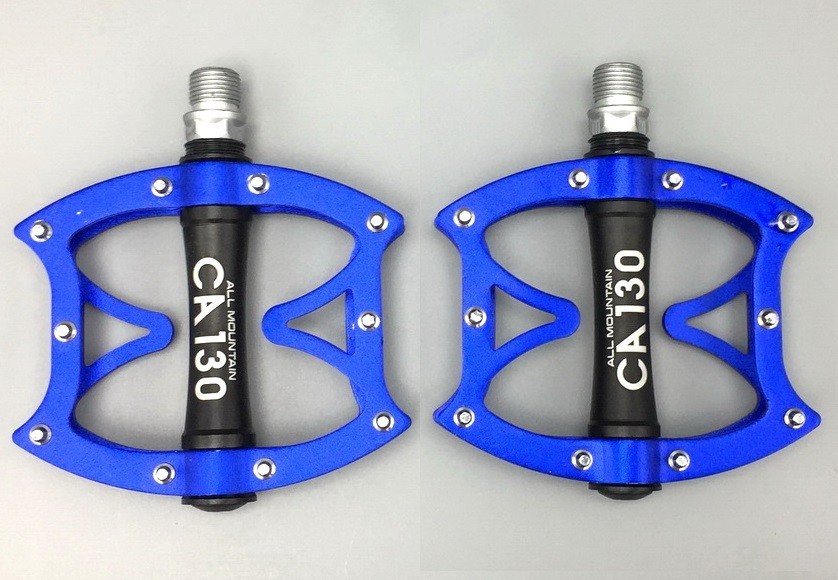 Aluminum Road MTB Mountain Bike XC Bicycle Pedal 2DU Bearings Flat Pedals CA130