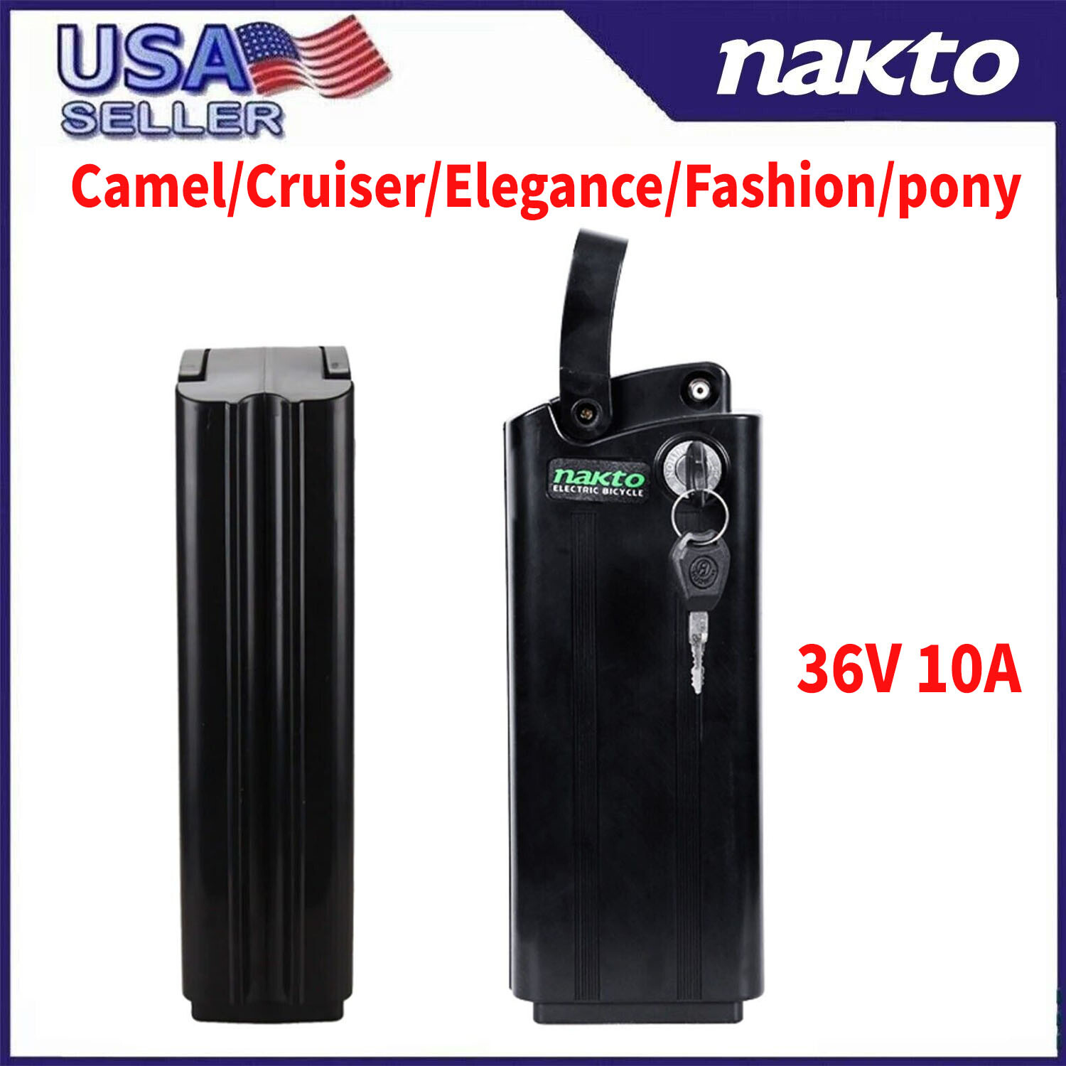Ebike Battery Replacement ,Electric Bike Battery For NAKTO Ebike USA