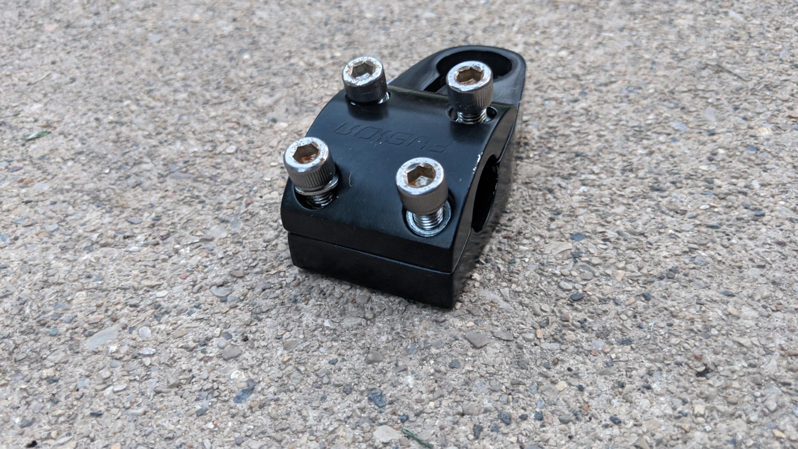 Retro Team Edition Oversized Haro Fusion Bmx stem Threadless 1 18in Black
