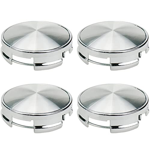 Wheel Center Caps,62mm Rim Hub Center Covers Outer 62MM,Inner 63MM Silver