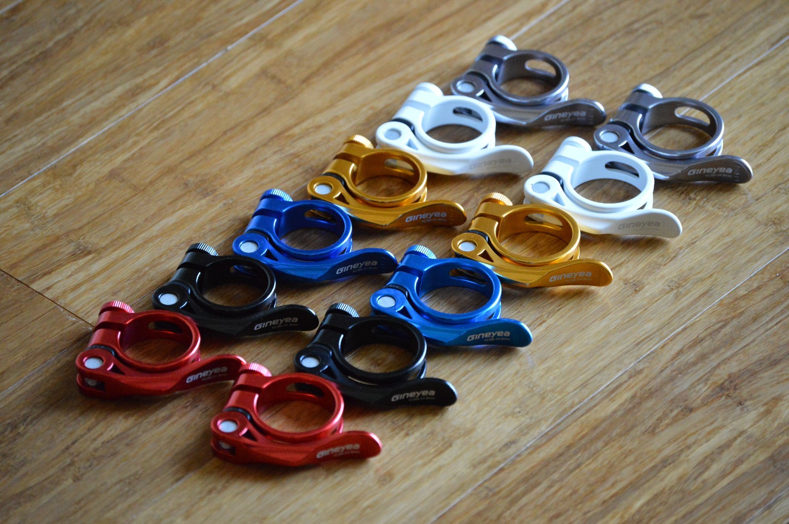 Modifiedcomponents KC89 Quick release Seat Post CLAMP Size: 31.8mm / 34.9mm