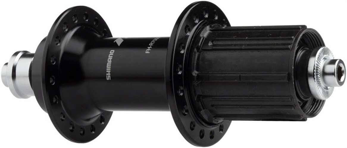 Shimano 105 FH-R7000 Rear Hub – QR x 130mm, Rim Brake, HG 11 Road, Black, 32H
