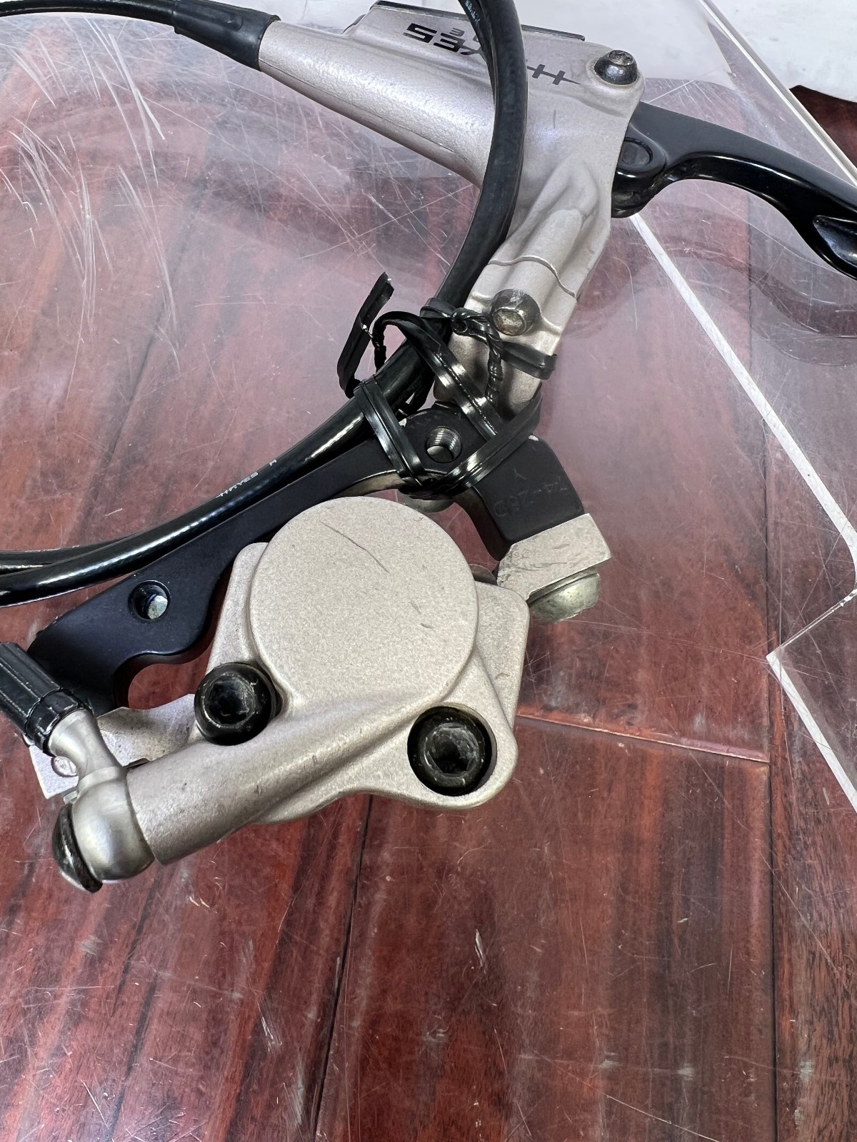Vintage Hayes NINE Hydraulic Disc Brake Calipers & Levers Set Retro MTB