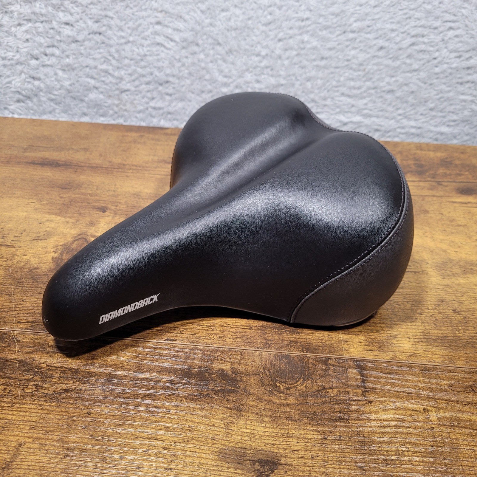 Diamondback Comfort Bike Saddle Wide Cruiser Hybrid Bicycle Seat Black -#24