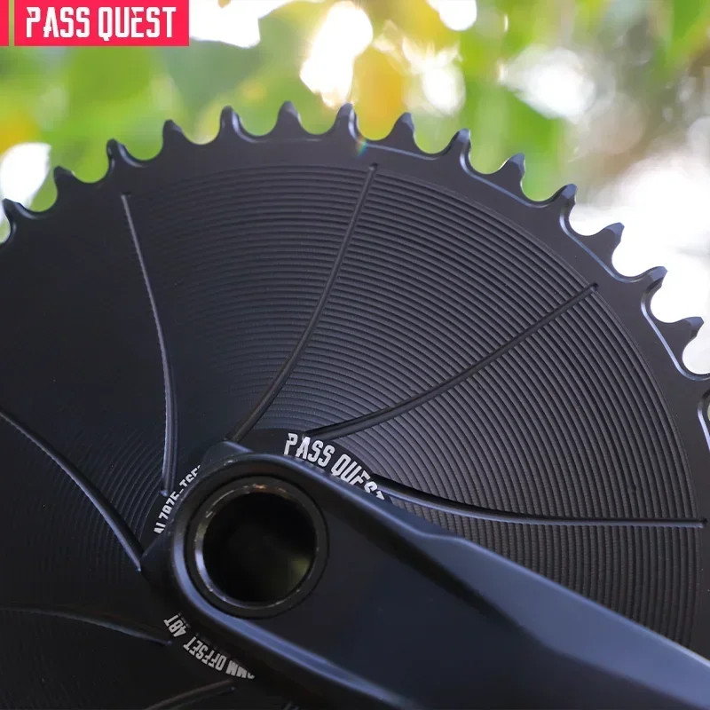 3mm Offest Narrow Wide Chainring for Direct Mount Crank Gravel Bike Chain 36-54T