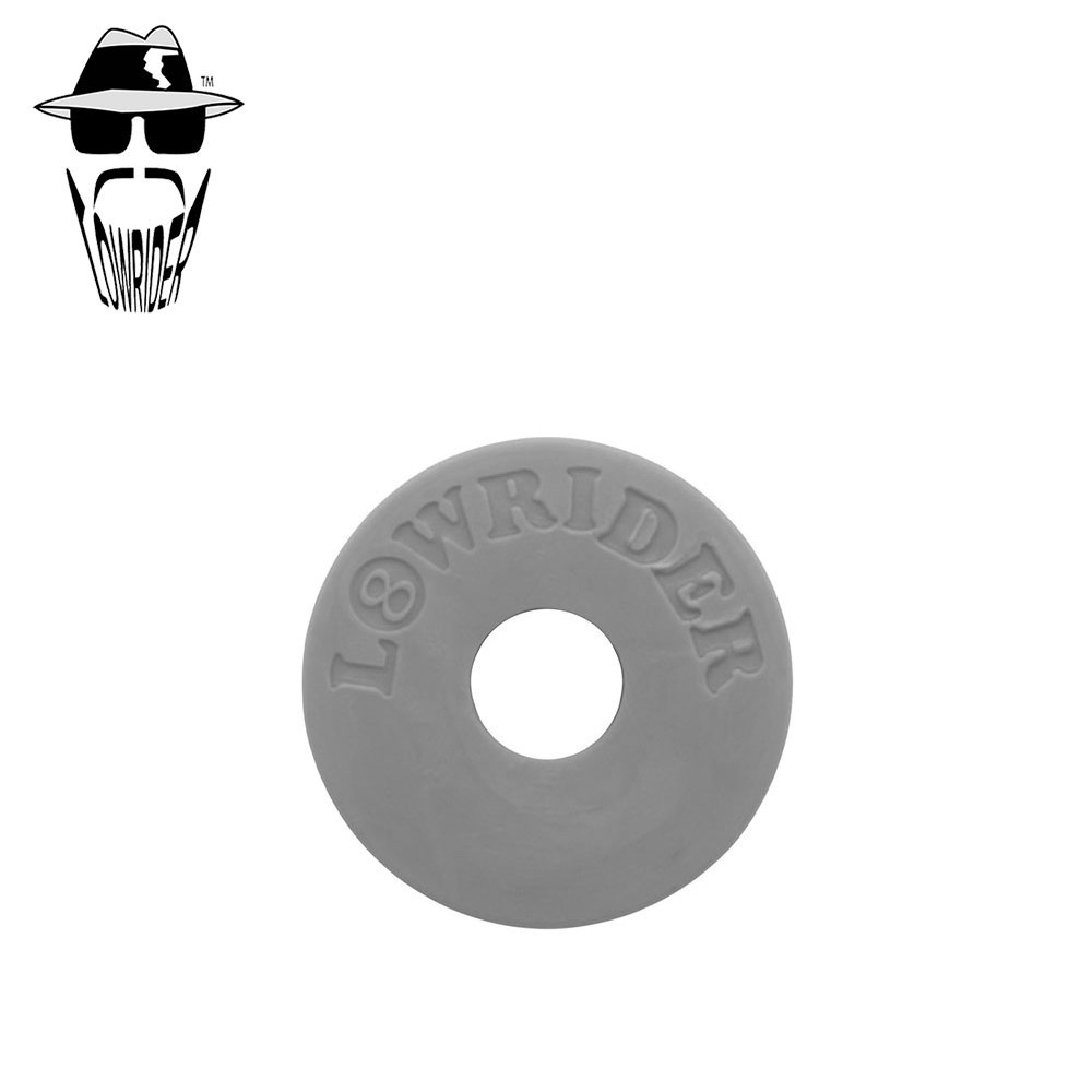 ORIGINAL LOWRIDER 8 Ball Branded Springer Cushion Rubber Sparkle Orange 32x16mm.