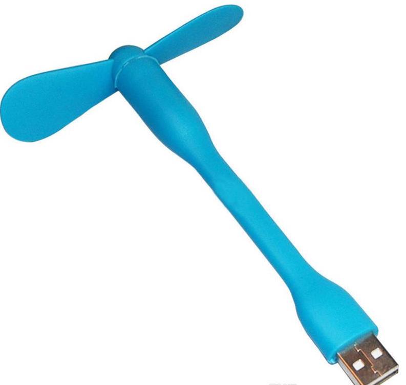 USB POWER COOLING Mini FAN for Keyboard NOTEBOOK Laptop PC Desk Flexible Travel
