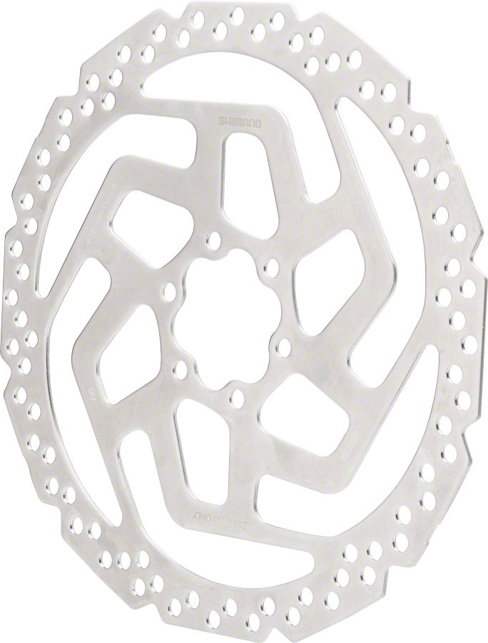 Shimano Tourney SM-RT26-MP Disc Brake Rotor – 180mm, 6-Bolt, for Resin Pads Only