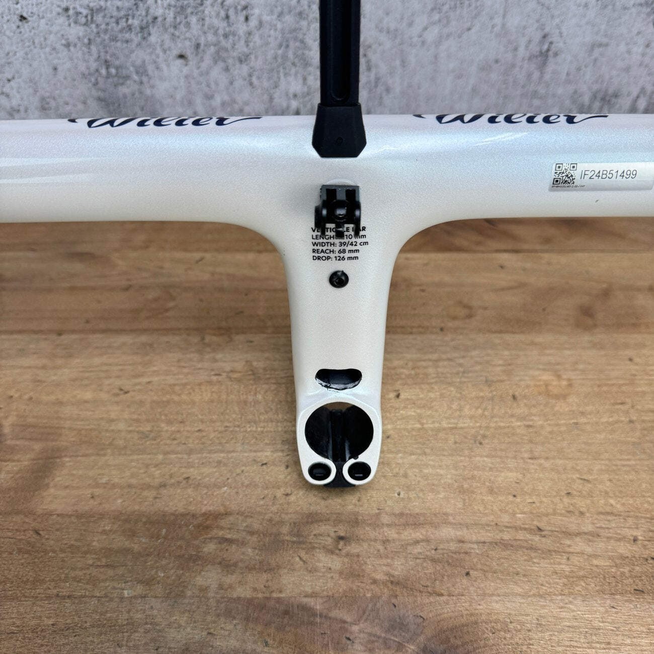 New Takeoff! Wilier V-Bar Verticale Bar 42/39cm 110mm Integrated Handlebar 365g