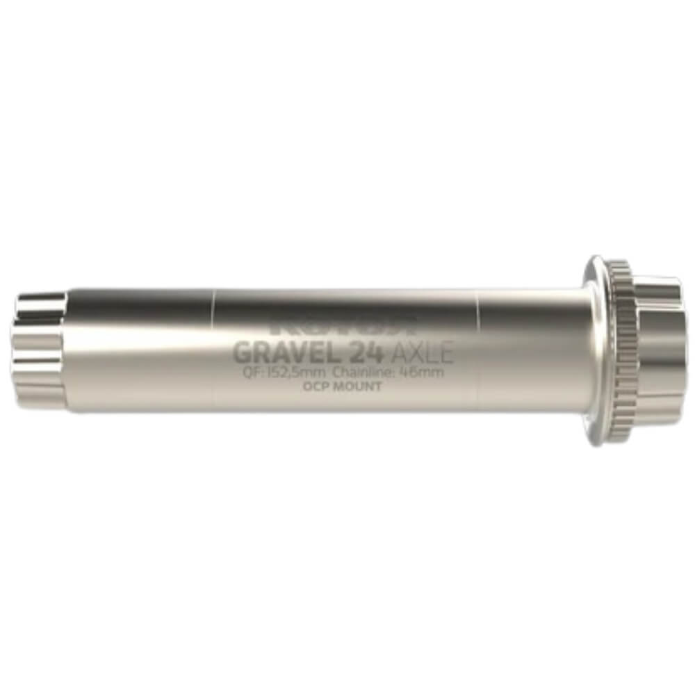 ROTOR ALDHU Road Crankarms and Spindle. 24 MM