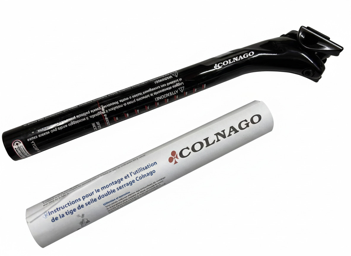 COLNAGO EPS Carbon Seatpost Black 27.2mm x 300mm 15mm Setback Genuine 193g New