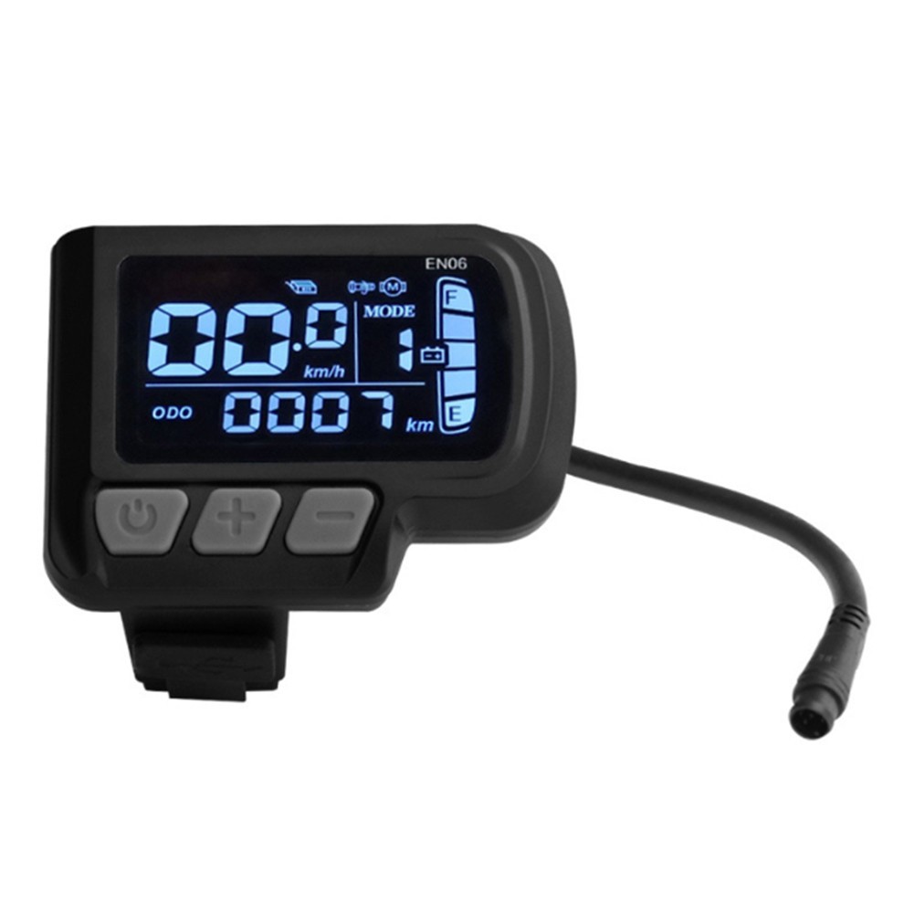 User Friendly LCD Screen for E Bike Applications at Voltage Levels of up to 48