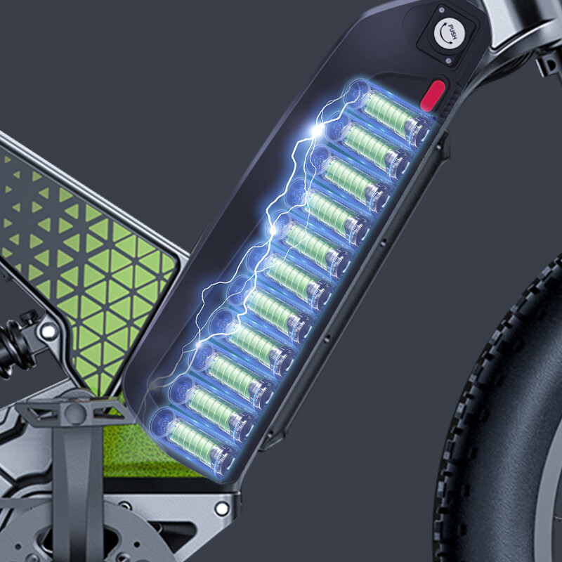48V Ebike Battery 20Ah 30Ah 15Ah Hailong 0W-1500W Electric Bike Lithium Battery