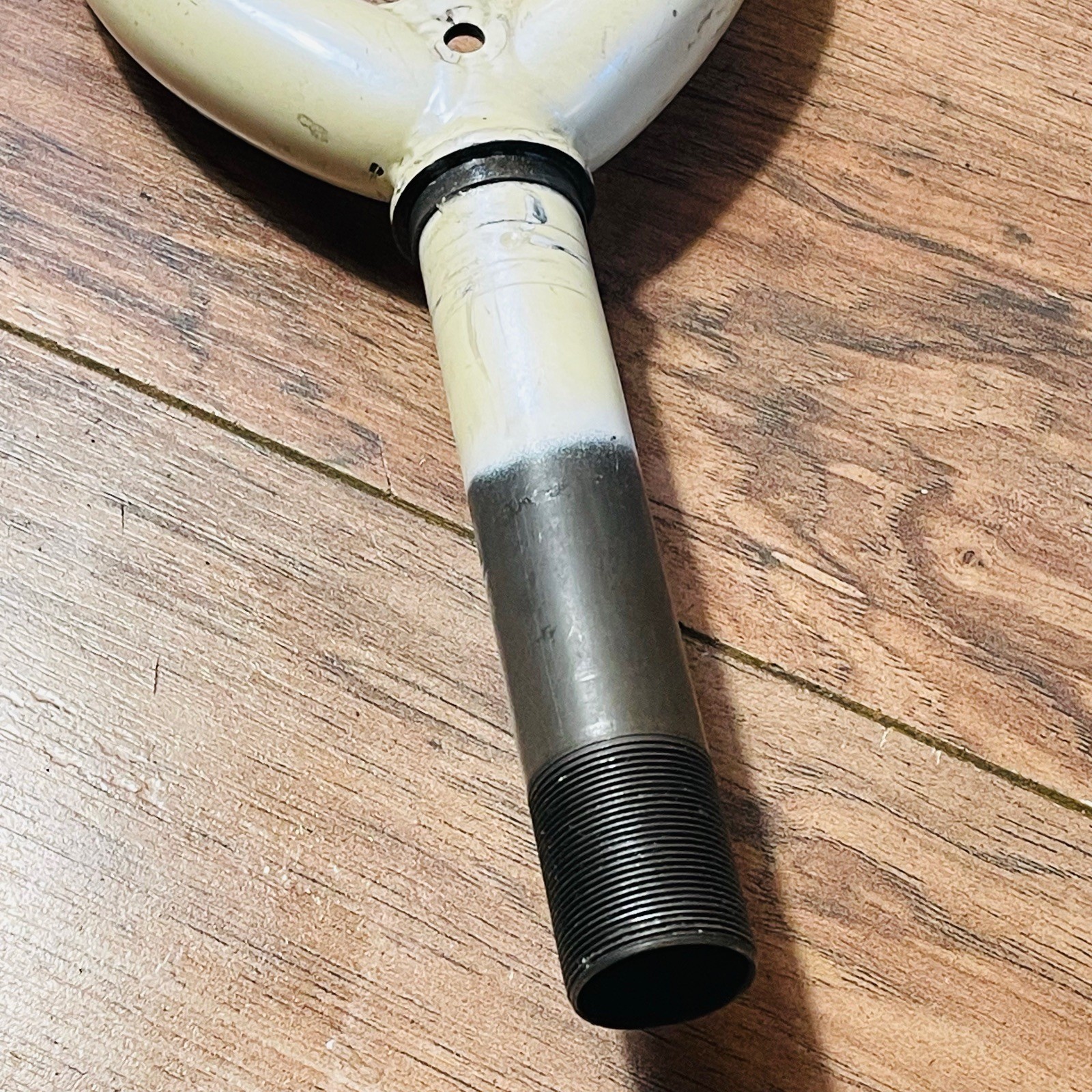 Vintage KHS 1-inch Threaded Rigid MTB Fork 26 132mm White