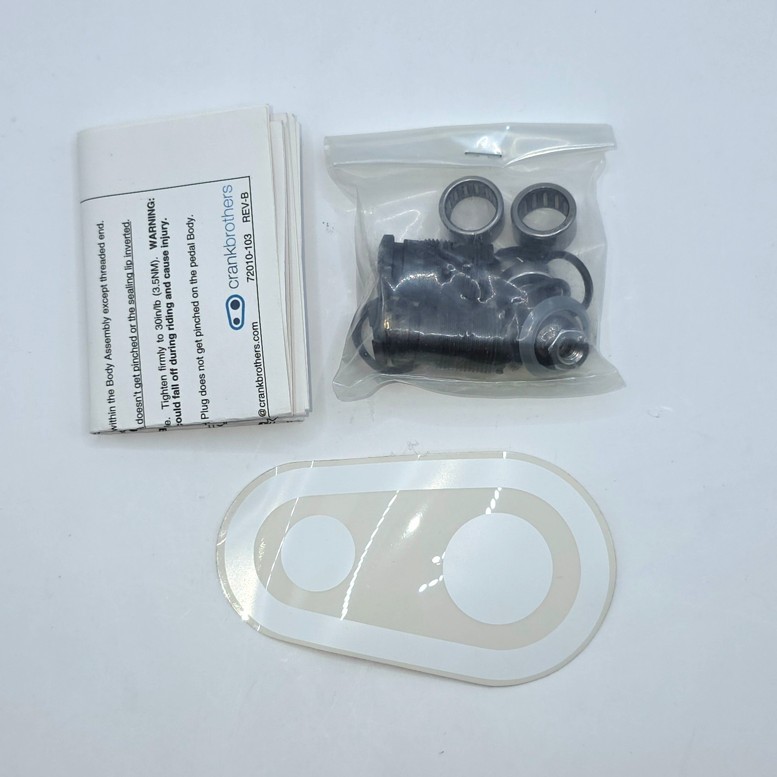 Crank Bros 5050 XX Mountain Bike Pedals Rebuild Kit