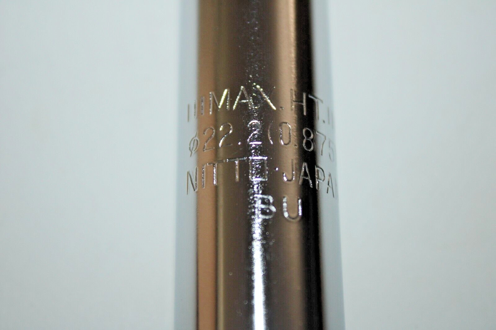 Nitto SP-4 BMX Bike Seatpost 22.2x360mm Silver Zero Offset Chromoly USA Shipper!