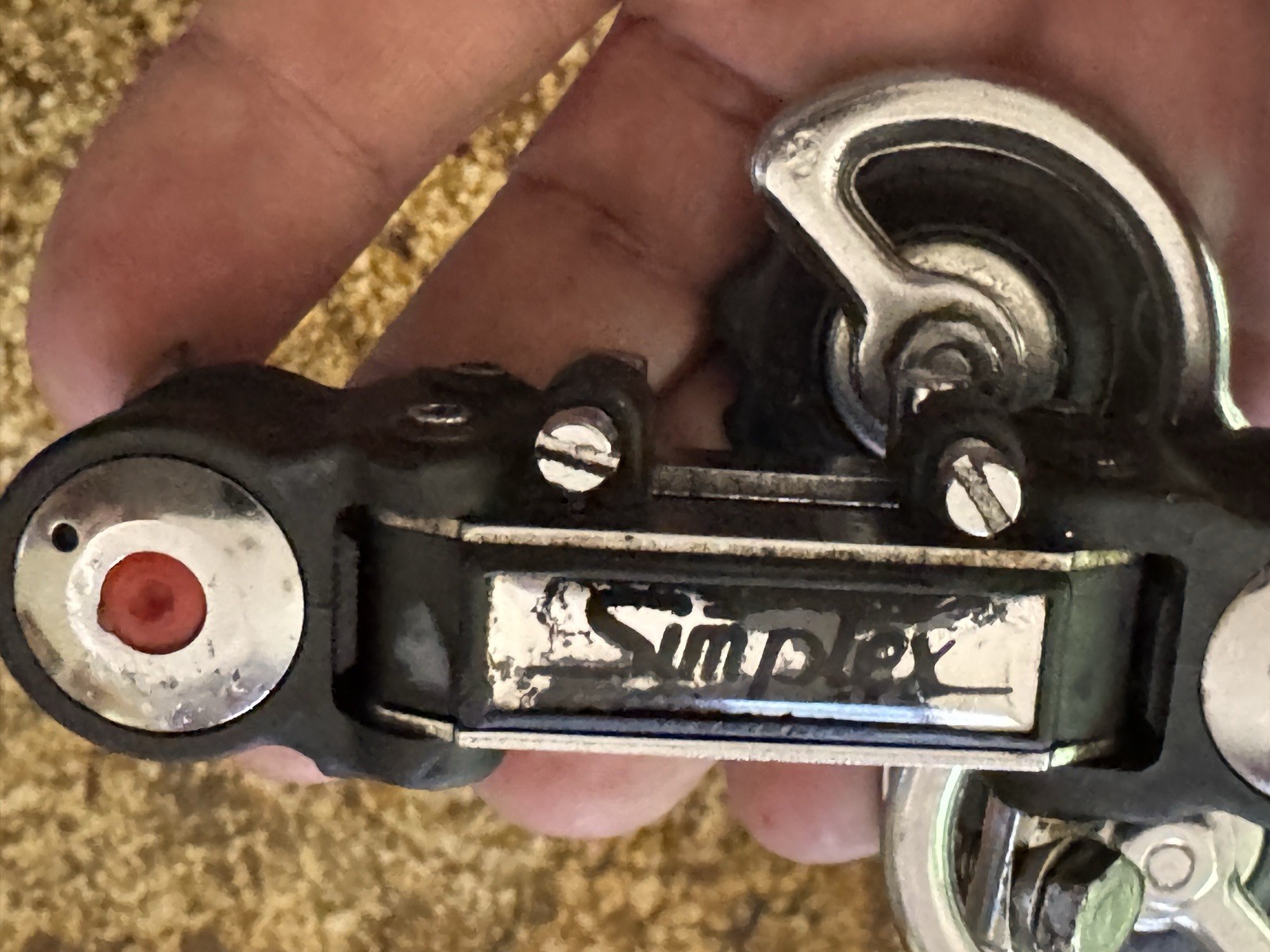 1972 VTG SIMPLEX PRESTIGE REAR DERAILLEUR 5 6 or 7 SPEED PX10 Direct Mount