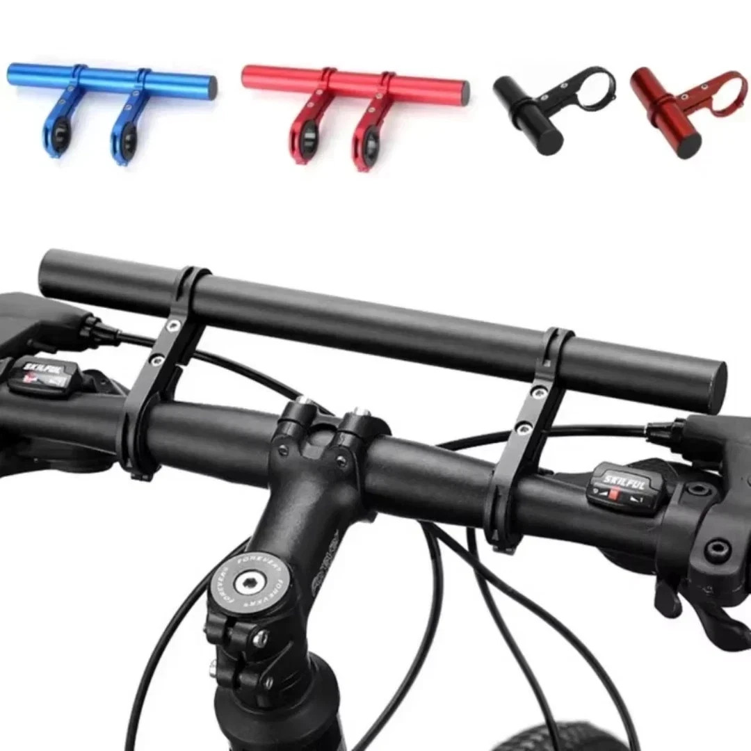 Bike Handlebar Extender Extension Bicycle Bar Mount Headlight GPS Holder Bracket