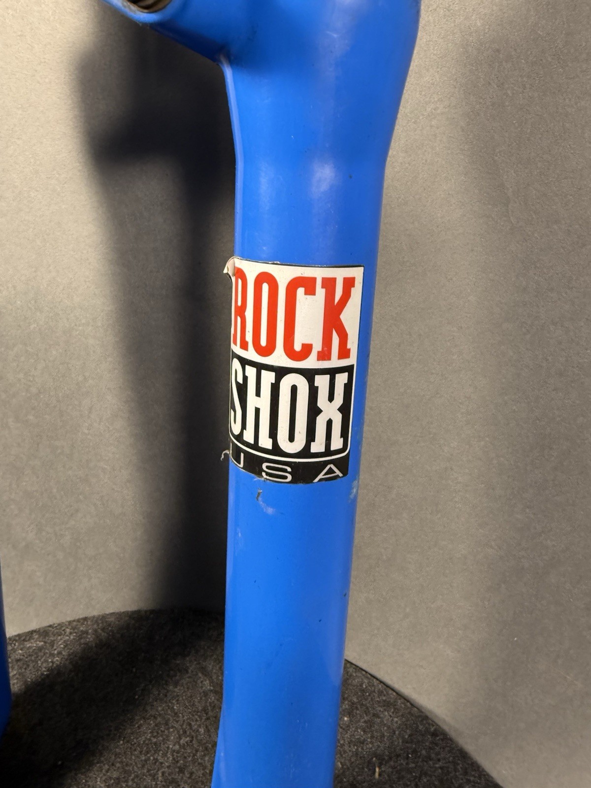 Rock Shox SID Fork XC C3 1 1/8 63mm Rim Brake 26 OG BLUE. Vintage First Gen.