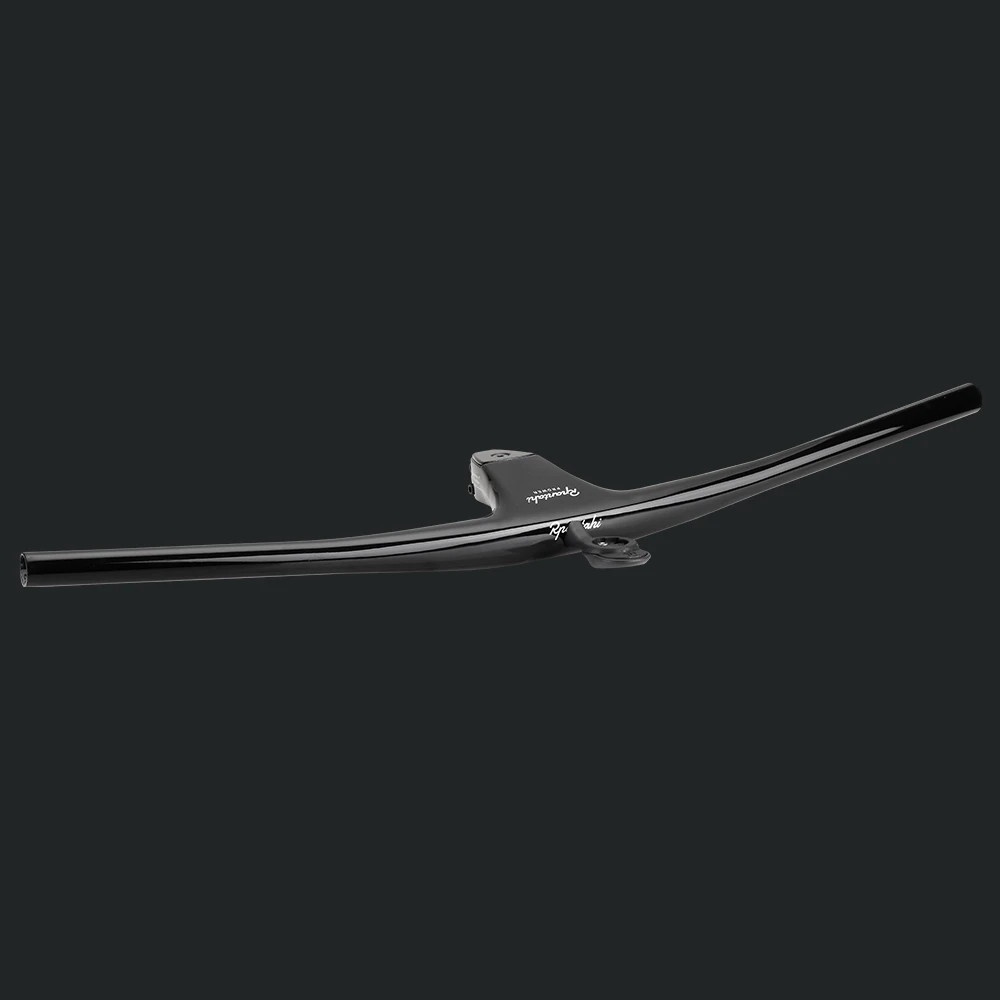 Utralight Full Carbon Fiber MTB Bicycle Integrated Handlebar -17 Degree 740mm