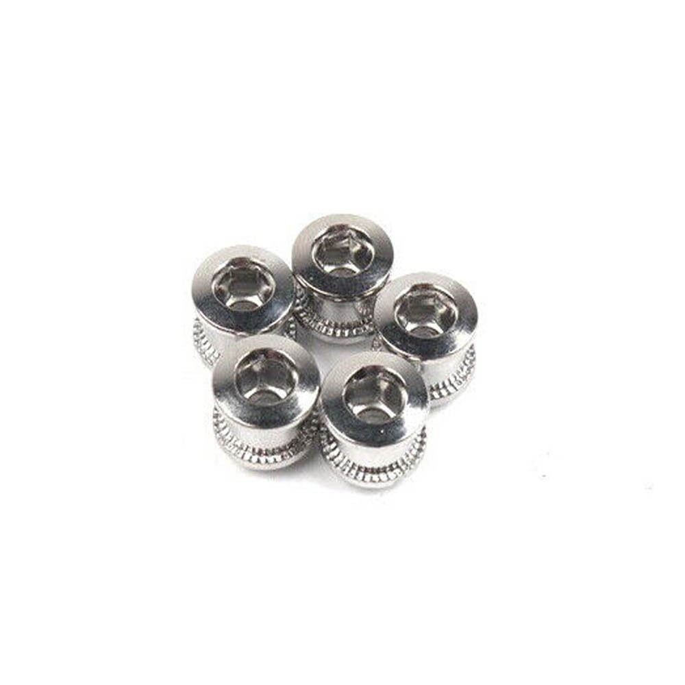 Steel Bike Chainring Bolts 6.5 Single 8.5 Double Triple Speed Nut Screw 5/10/20X