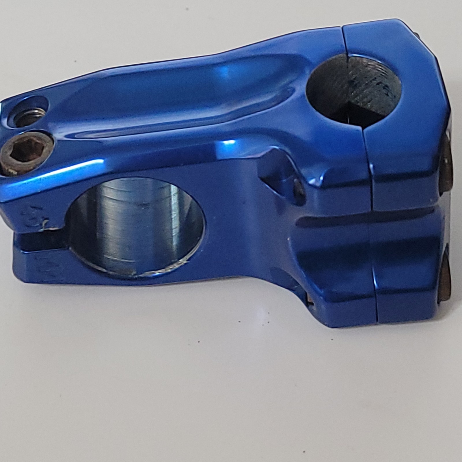 Blue profile front load stem neck 1 1/8 threadless 48mm BMX Bike used