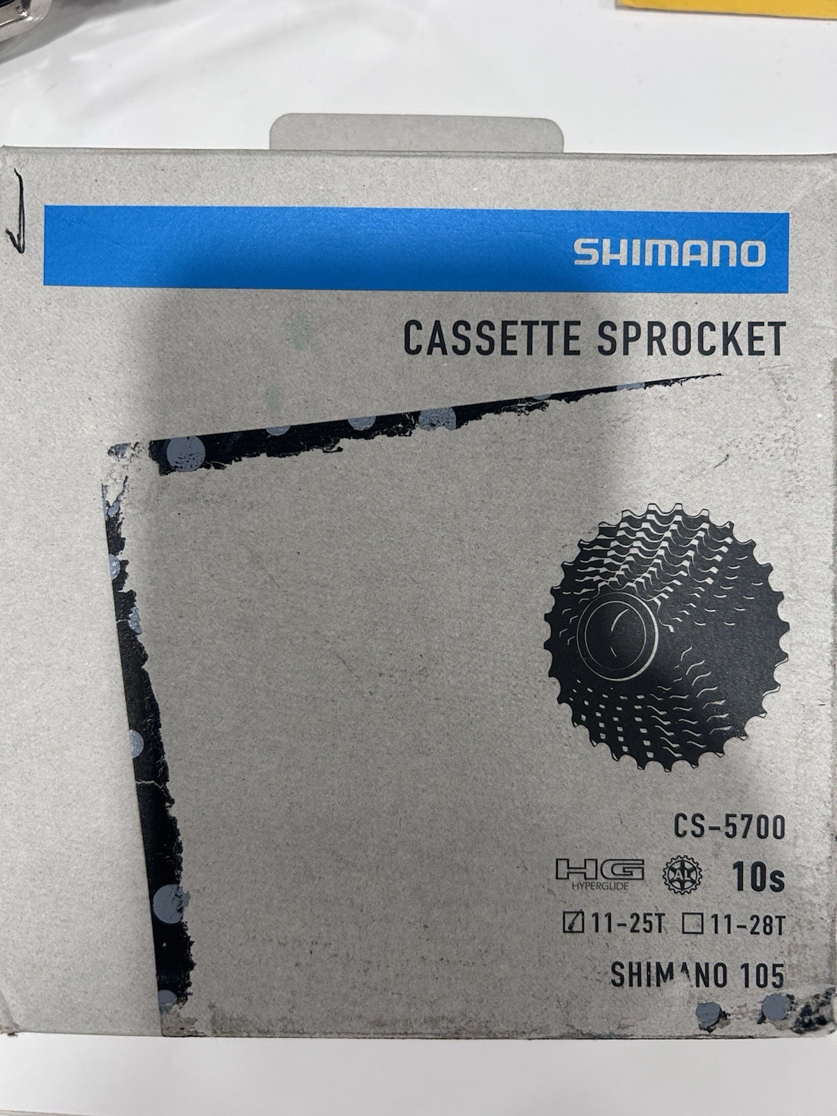 Shimano CS-5700 105 10-Speed Cassette 11-25 T