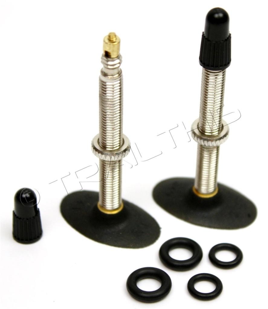 Orange Seal 48mm Tubeless Valve Stem & Core (RVC) Road Bike or MTB One-Pair