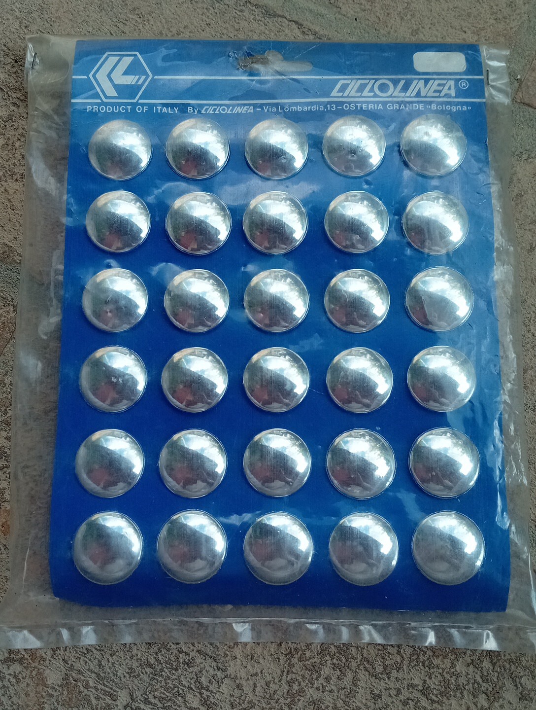 Cyclolinea Chrome Handlebar Caps 15 Pairs Colnago Bianchi Cinelli De Rosa Nib N