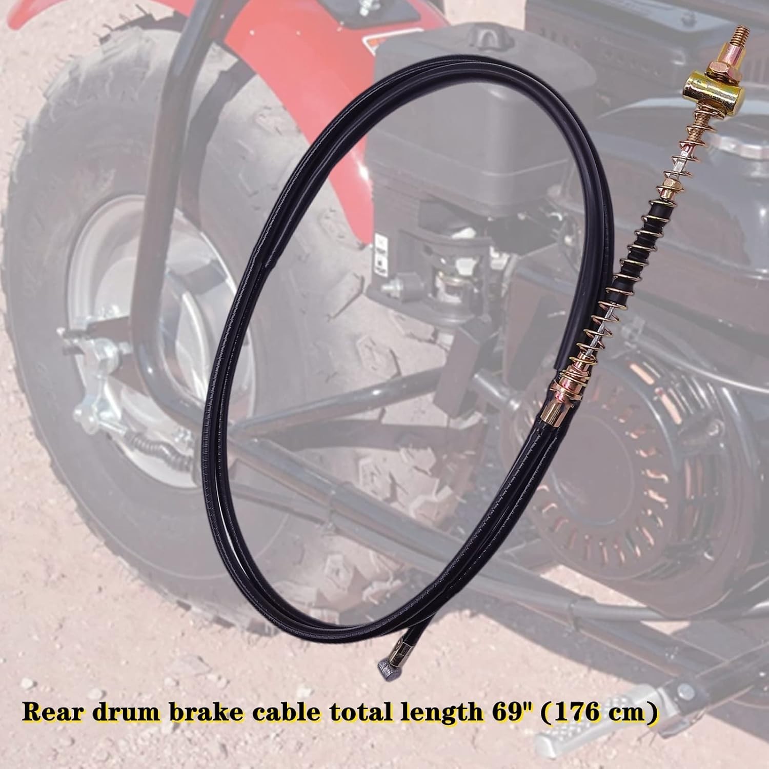 Lightweight Left Brake Lever & Rear Brake Cable – Fits Coleman CT200U Models