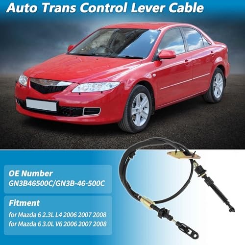 No.GN3B46500C/GN3B-46-500C Automatic Transmission Gear Shifter Cable for Mazda