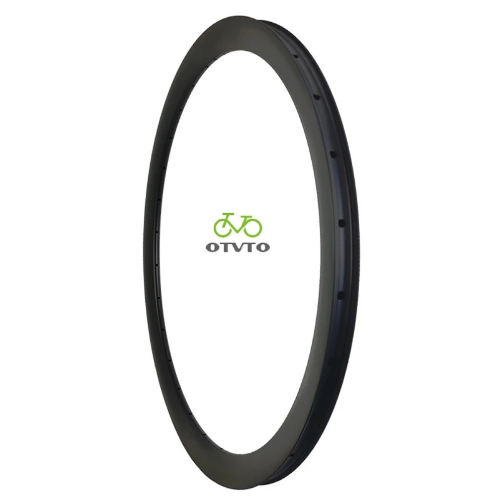 1 Pcs 700c Gravel Bike Carbon Rim 30mm Depth 26mm Width Clincher Tubeless