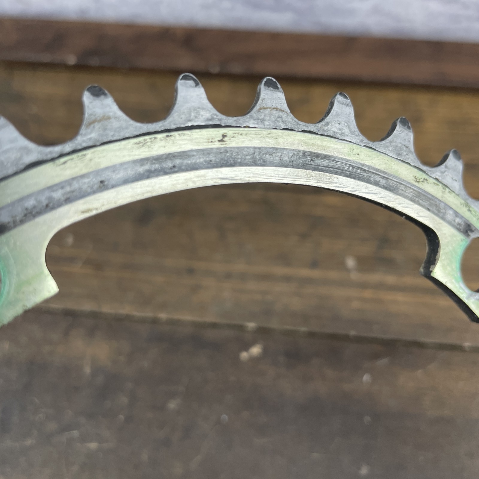Vintage 52T 144 BCD 5-Bolt Road Bike Chainring Sugino Racing Alloy 45g