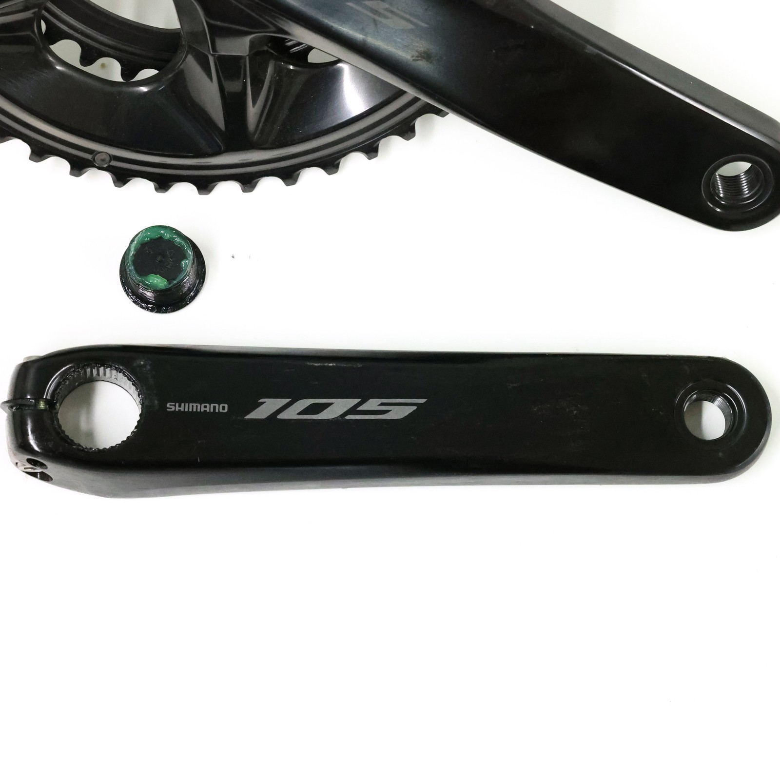 Shimano 105 FC-R7100 Crankset 175mm 50/34T 12-Speed Road Bike Take-Off